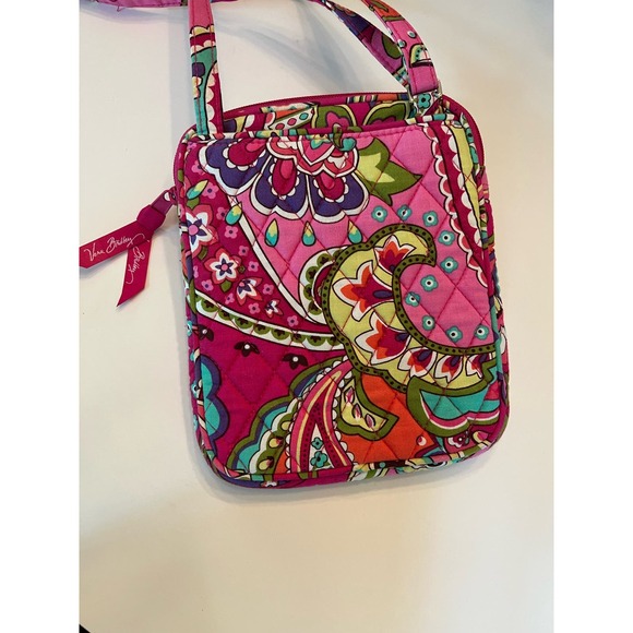 Vera Bradley women’s small crossbody purse floral paisley pre-owned like new - Picture 2 of 9